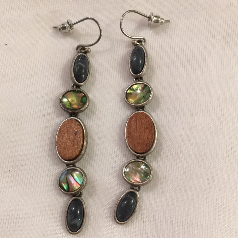 Boho Dangle Earrings (N) - Picture 3 of 4